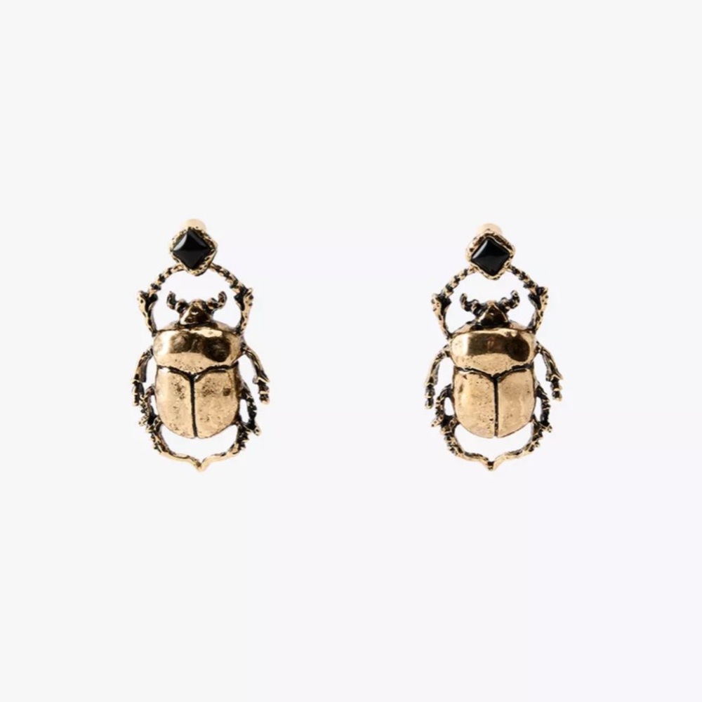 MAXI BEETLE EARRINGS